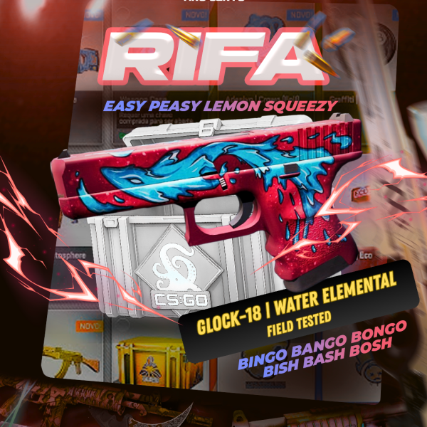  03/10 • SORTEIO TRIPLO - Glock-18